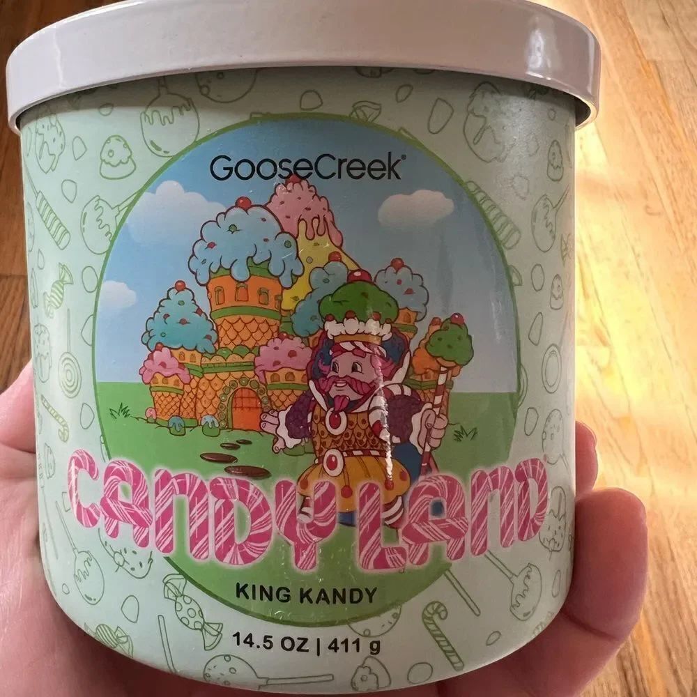 Goose Creek Candltland 3 Wick Candle King Kandy Limited Edition